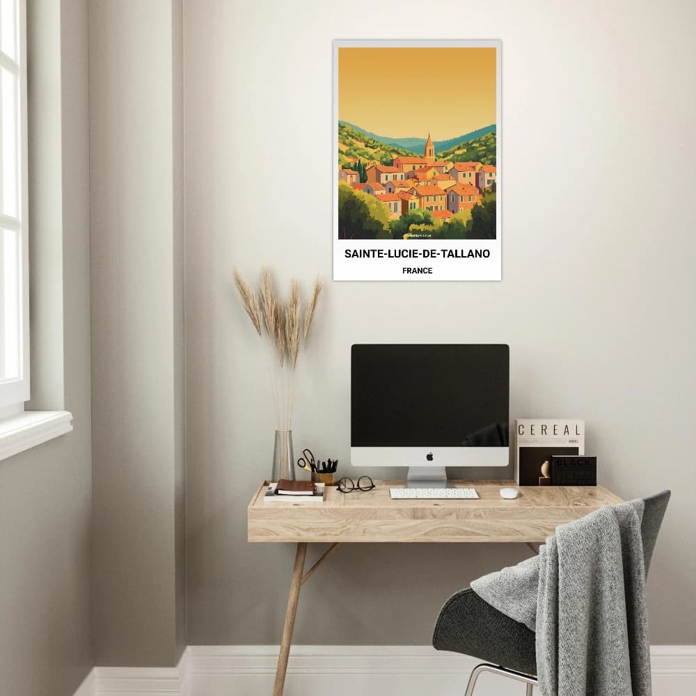 Affiche SAINTE-LUCIE-DE-TALLANO - Image 2 of 6