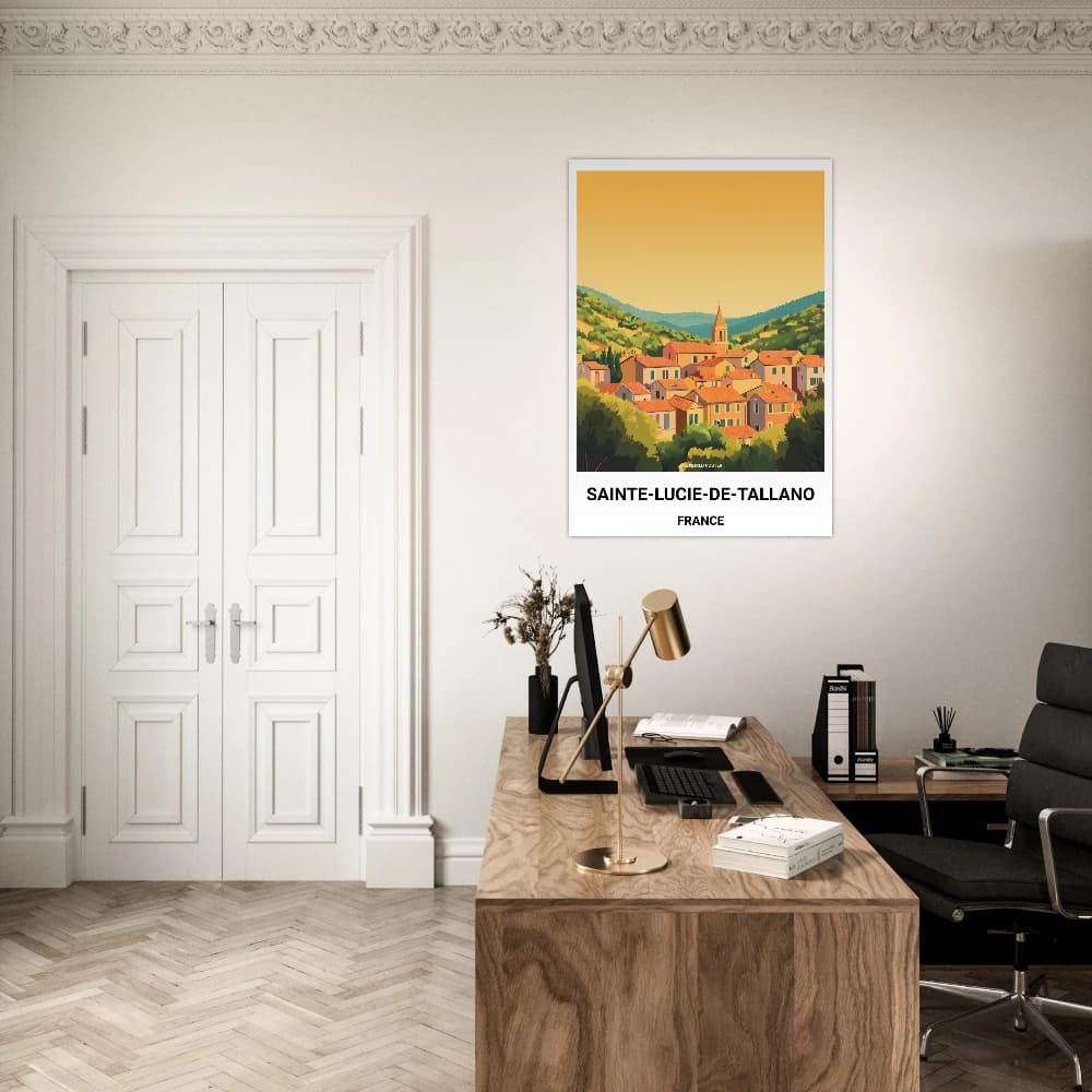 Affiche SAINTE-LUCIE-DE-TALLANO - Image 3 of 6