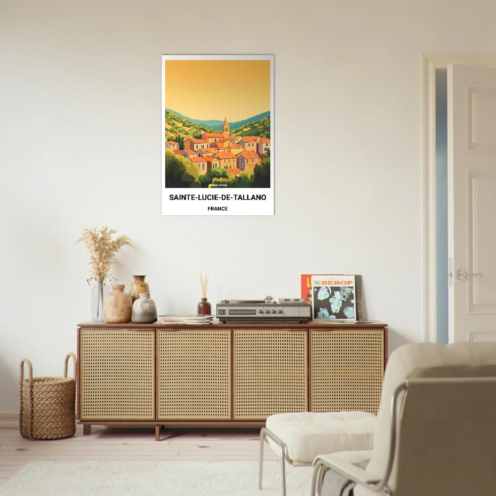 Affiche SAINTE-LUCIE-DE-TALLANO - Image 4 of 6