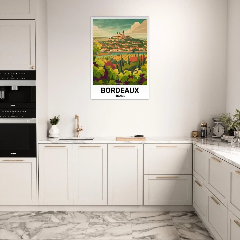 Affiche BORDEAUX - Image 3 of 6