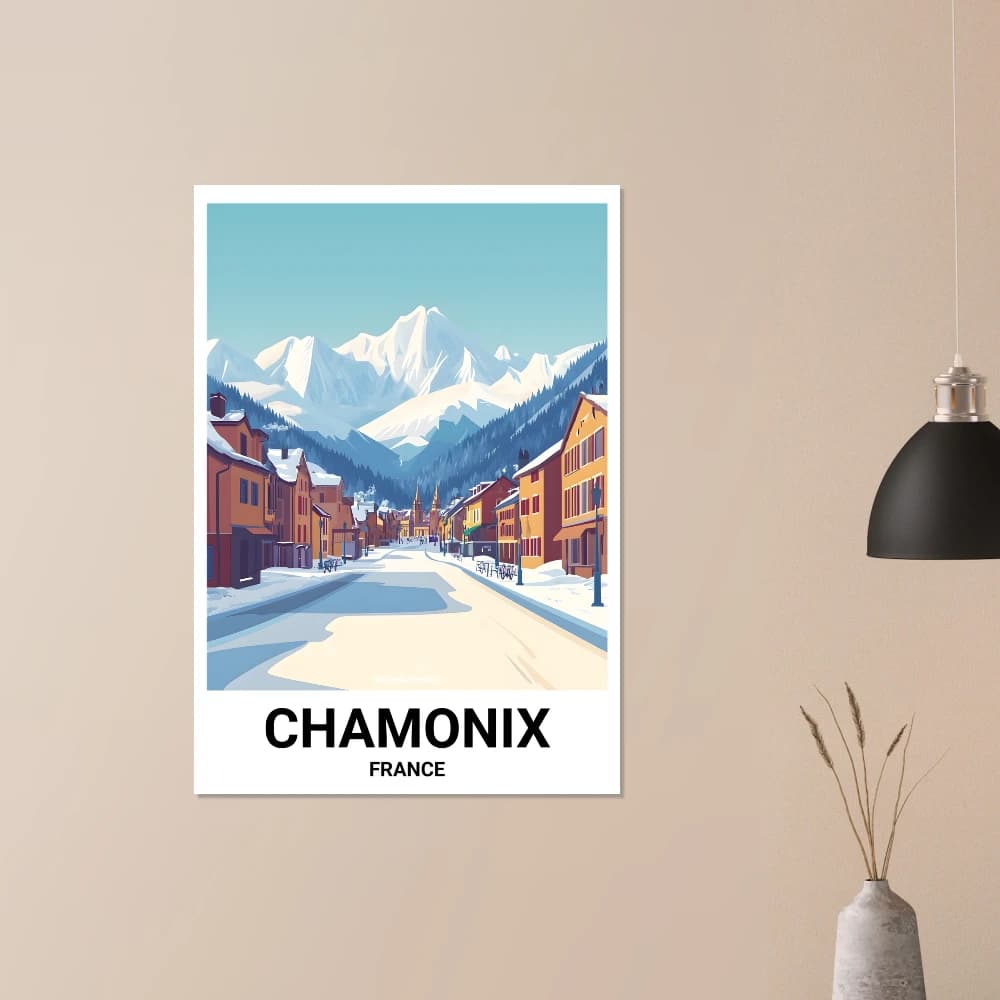 Affiche CHAMONIX - Image 4 of 6