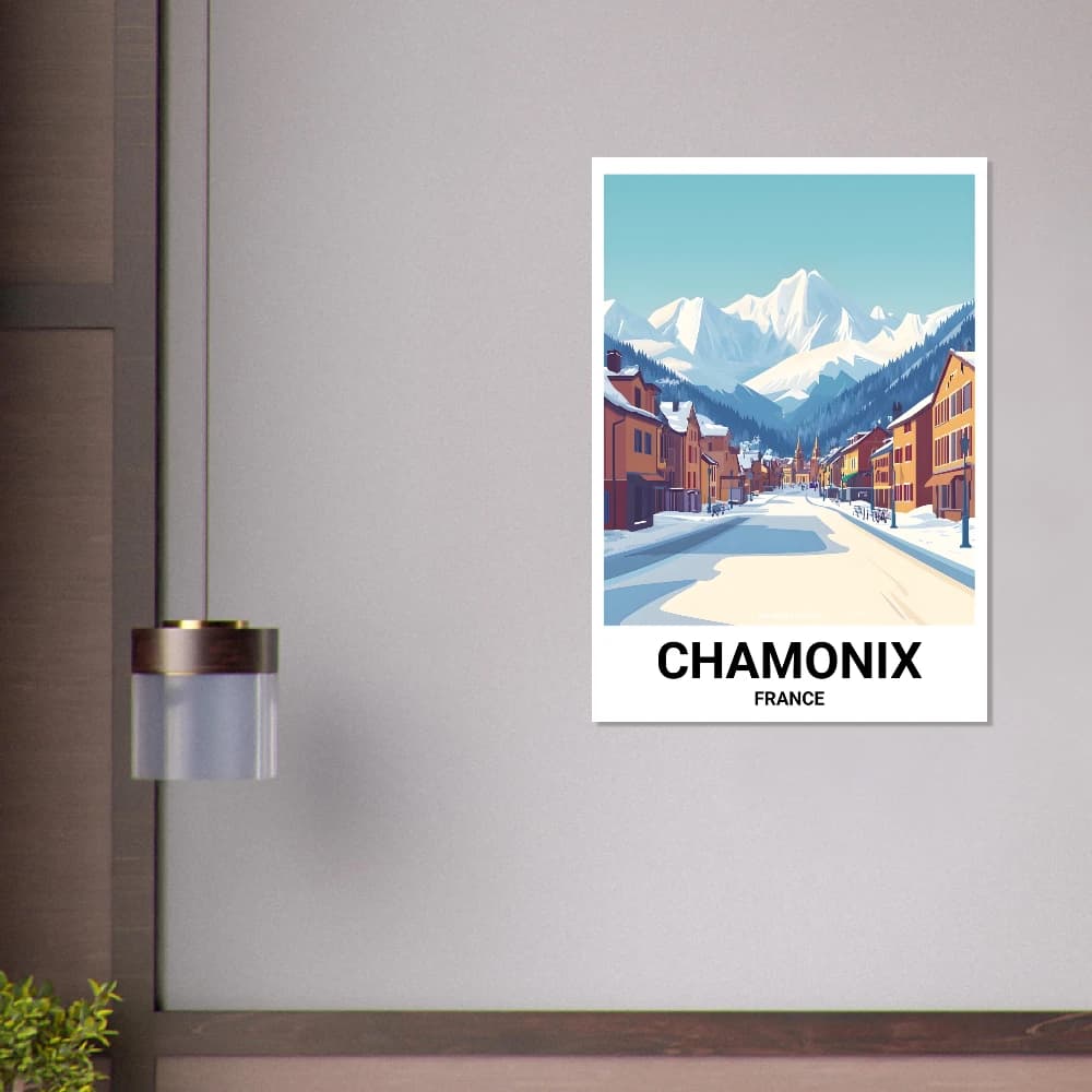 Affiche CHAMONIX - Image 6 of 6