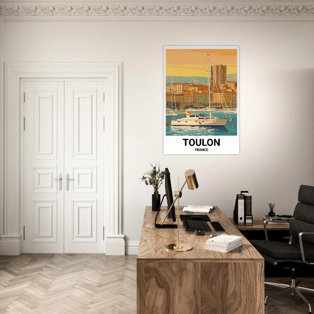 Affiche TOULON - Image 2 of 6