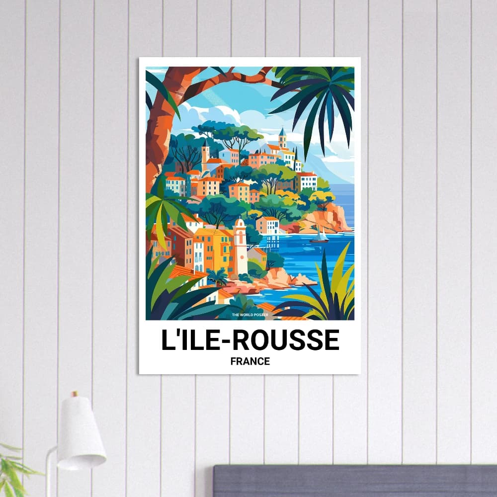 Affiche L'ÎLE-ROUSSE - Image 4 of 6