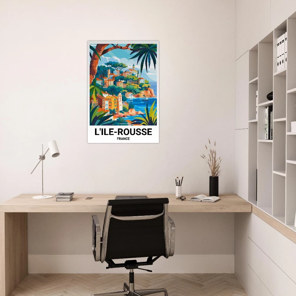 Affiche L'ÎLE-ROUSSE - Image 5 of 6