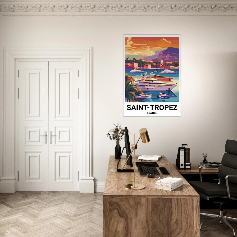 Affiche SAINT-TROPEZ - Image 4 of 6