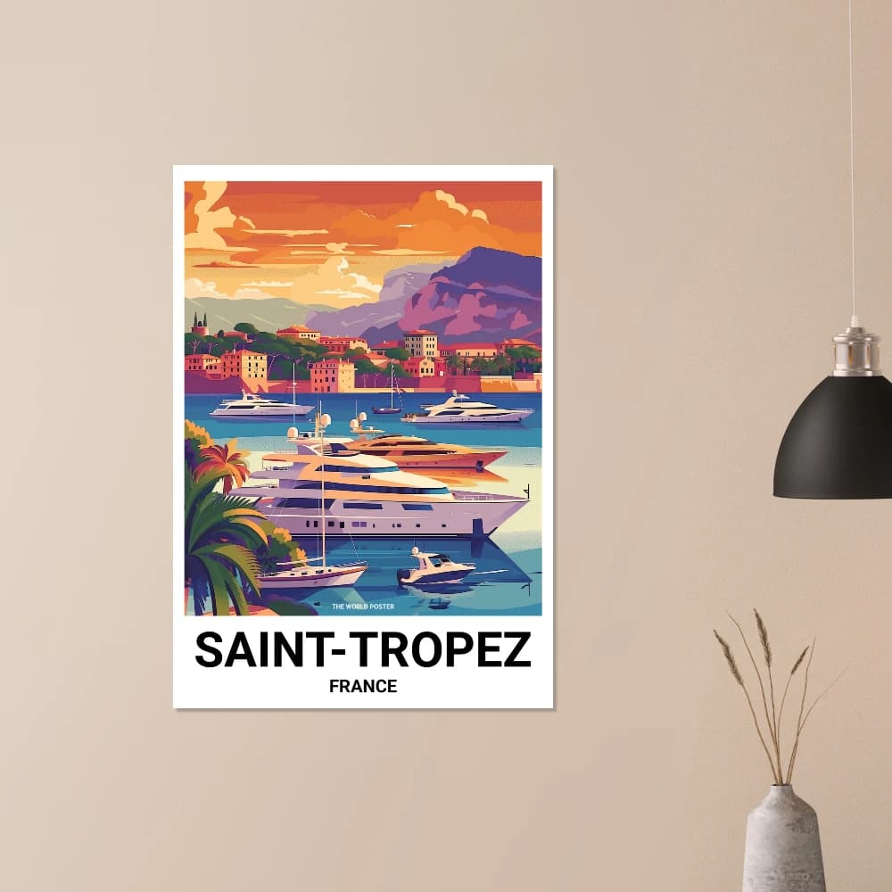 Affiche SAINT-TROPEZ - Image 6 of 6
