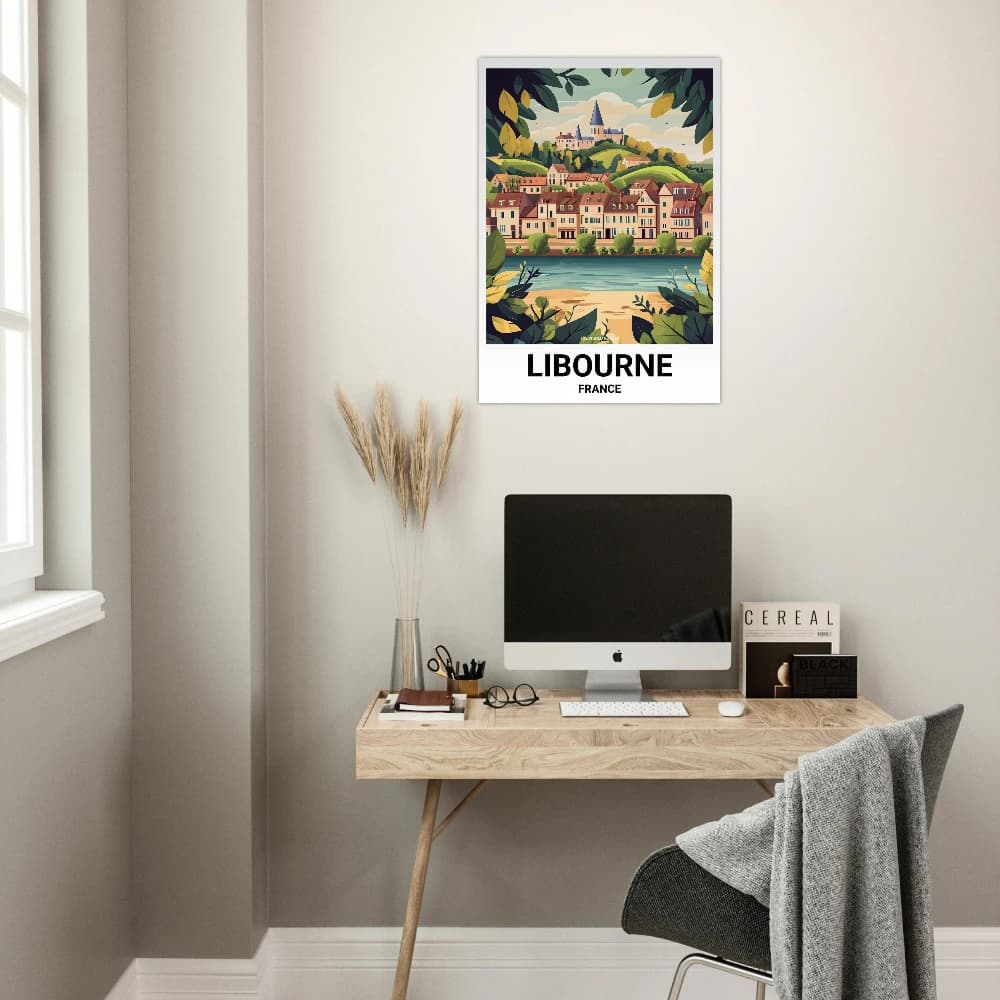 Affiche LIBOURNE - Image 3 of 6