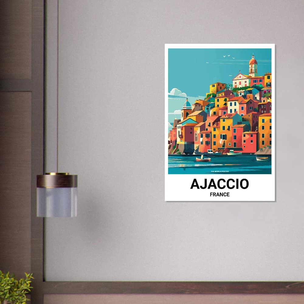 Affiche AJACCIO - Image 3 of 6