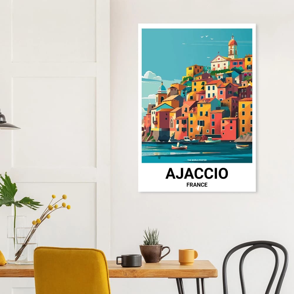 Affiche AJACCIO - Image 4 of 6
