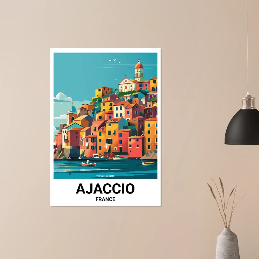 Affiche AJACCIO - Image 5 of 6