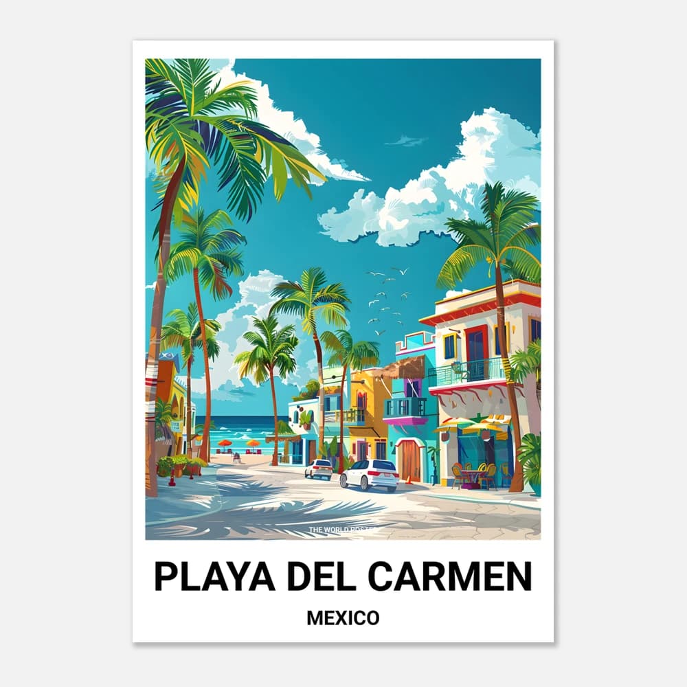Affiche PLAYA DEL CARMEN - Image 1 of 6