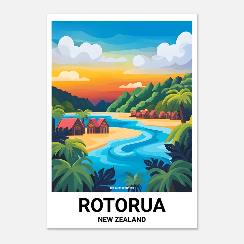 Affiche ROTORUA - Image 1 of 6