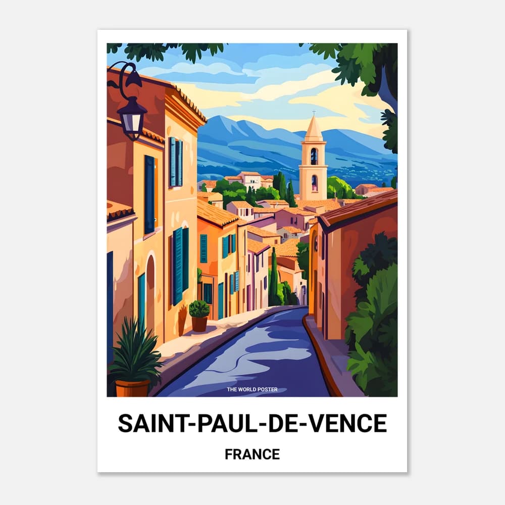 Affiche SAINT-PAUL-DE-VENCE - Image 1 of 6