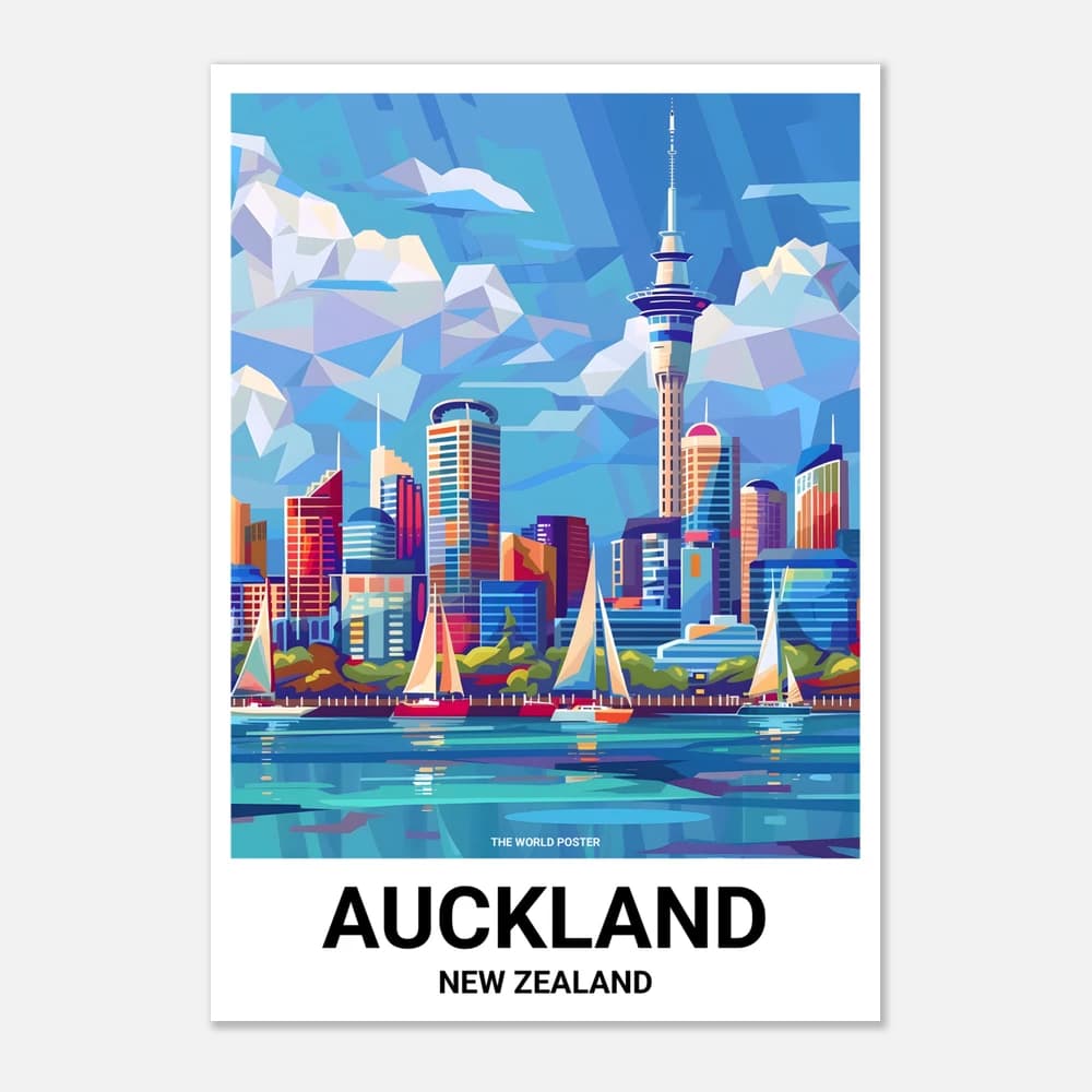 Affiche AUCKLAND - Image 1 of 6