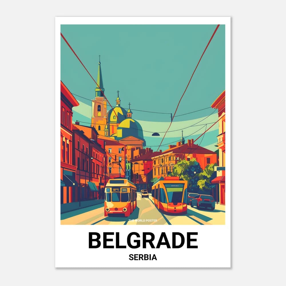Affiche BELGRADE - Image 1 of 6