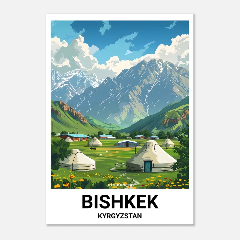 Affiche BICHKEK - Image 1 of 6
