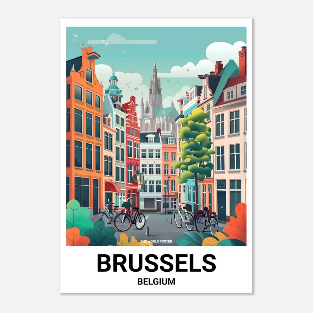 Affiche BRUXELLES - Image 1 of 6