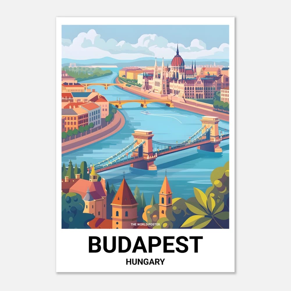 Affiche BUDAPEST - Image 1 of 6