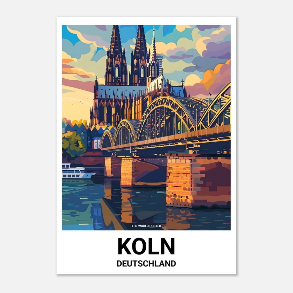 Affiche COLOGNE - Image 1 of 6