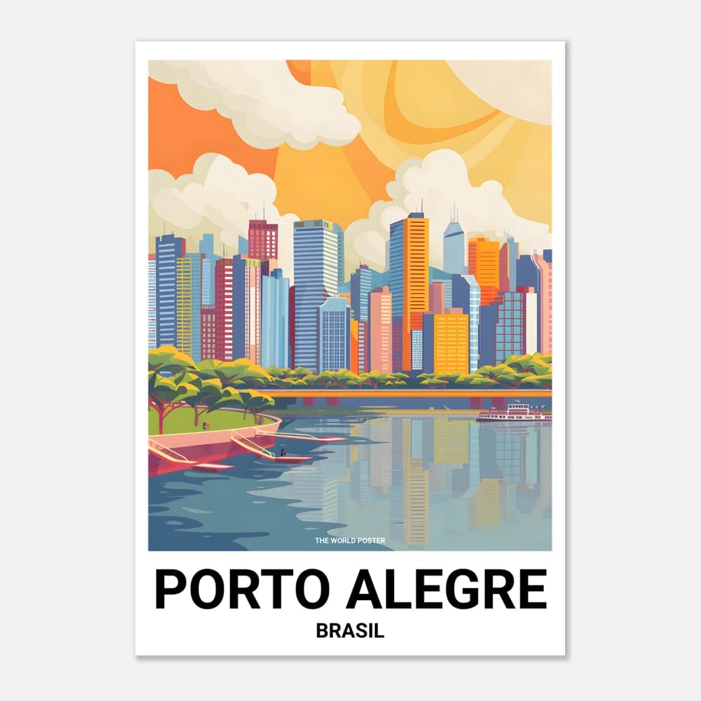 Affiche PORTO ALEGRE - Image 1 of 6