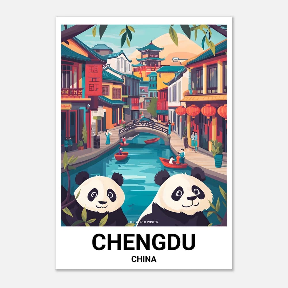 Affiche CHENGDU - Image 1 of 6