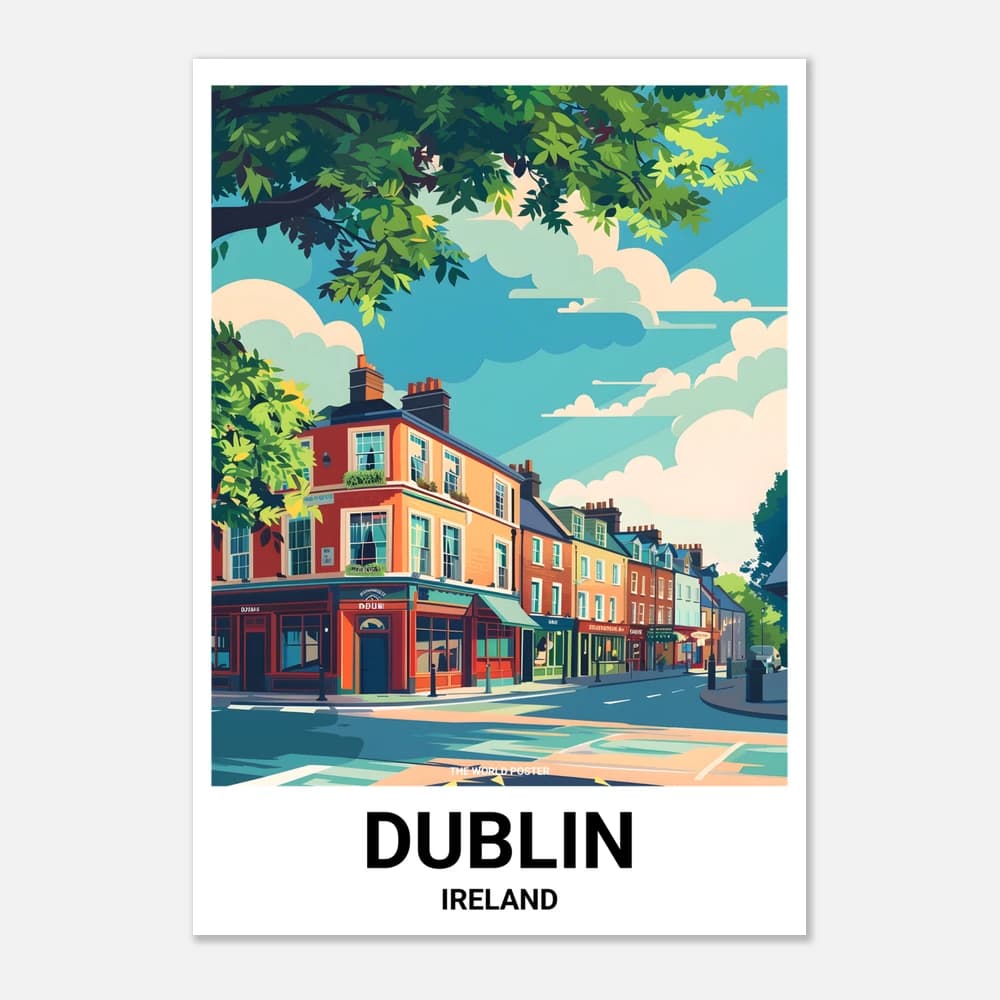Affiche DUBLIN - Image 1 of 6