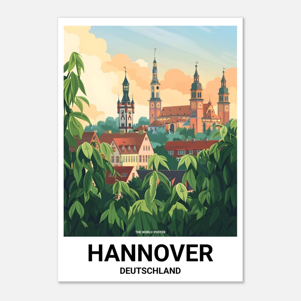 Affiche HANOVRE - Image 1 of 6