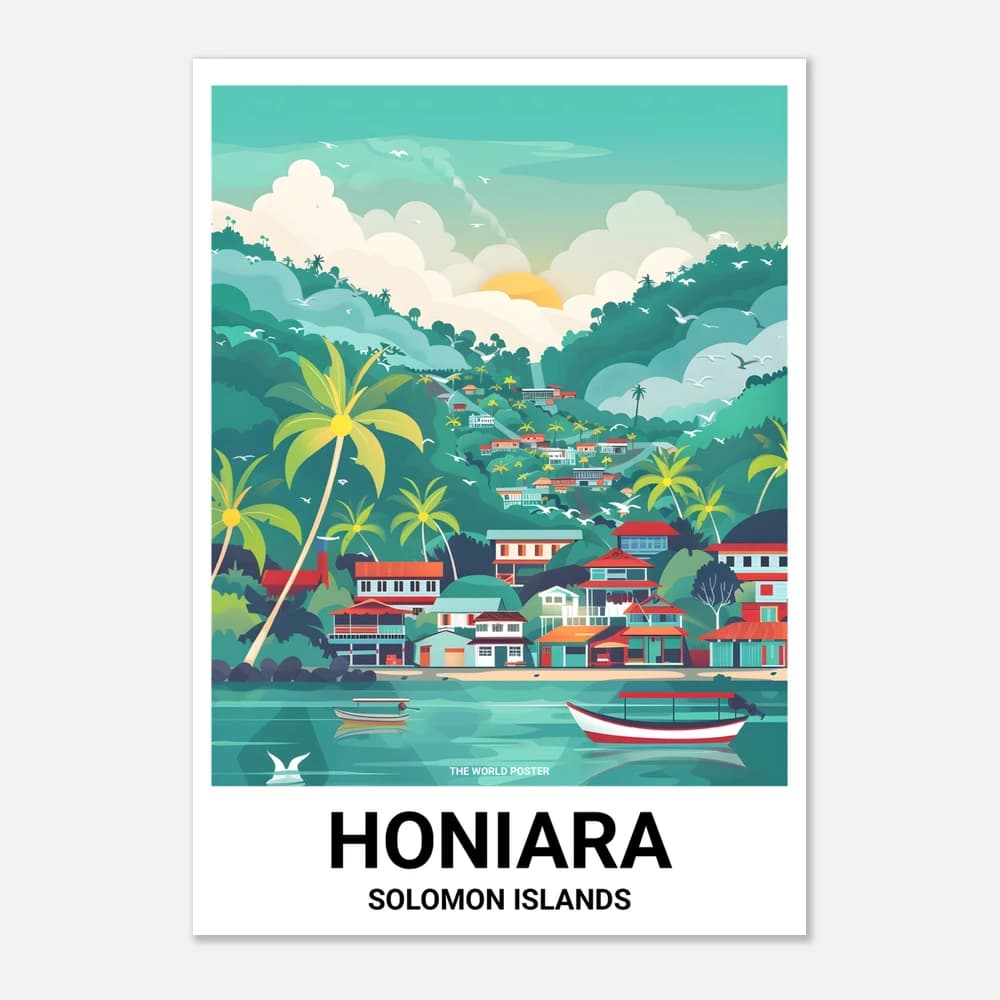 Affiche HONIARA - Image 1 of 6