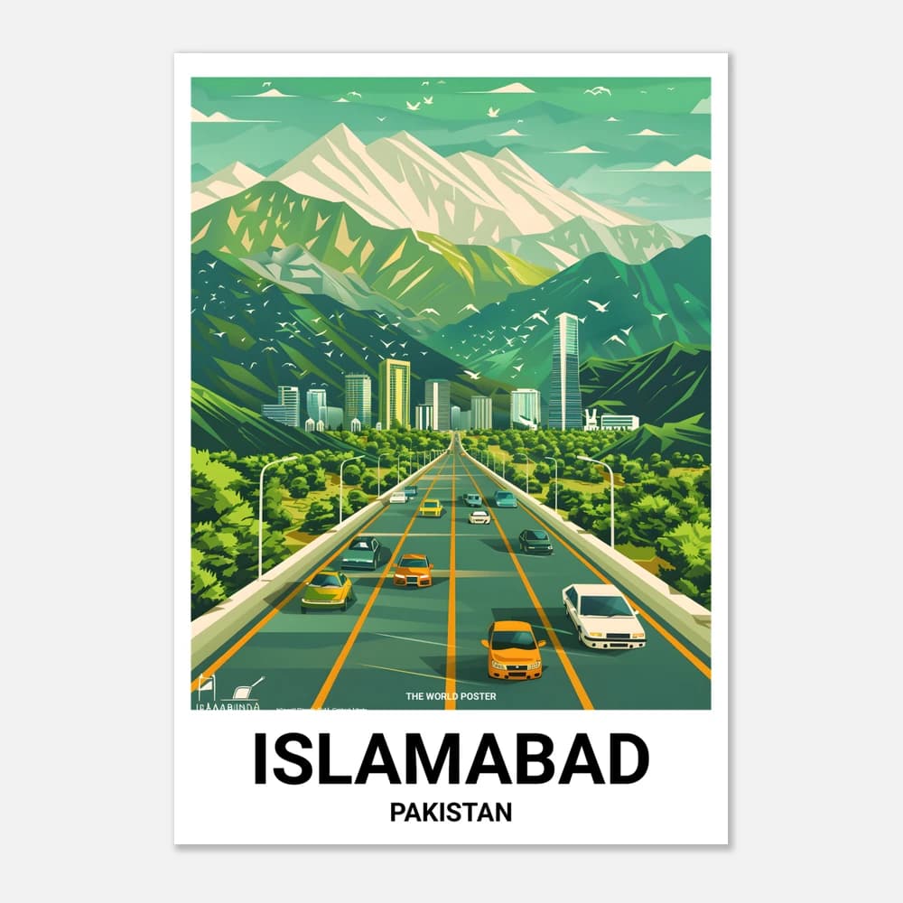 Affiche ISLAMABAD - Image 1 of 6
