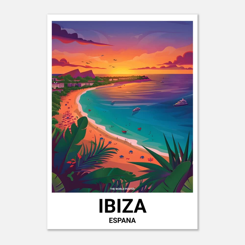 Affiche IBIZA - Image 1 of 6