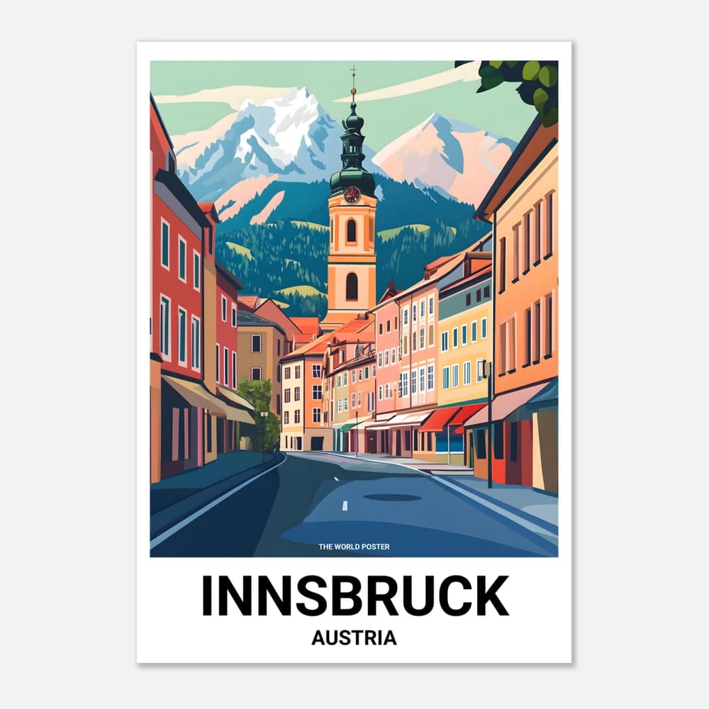 Affiche INNSBRUCK - Image 1 of 6