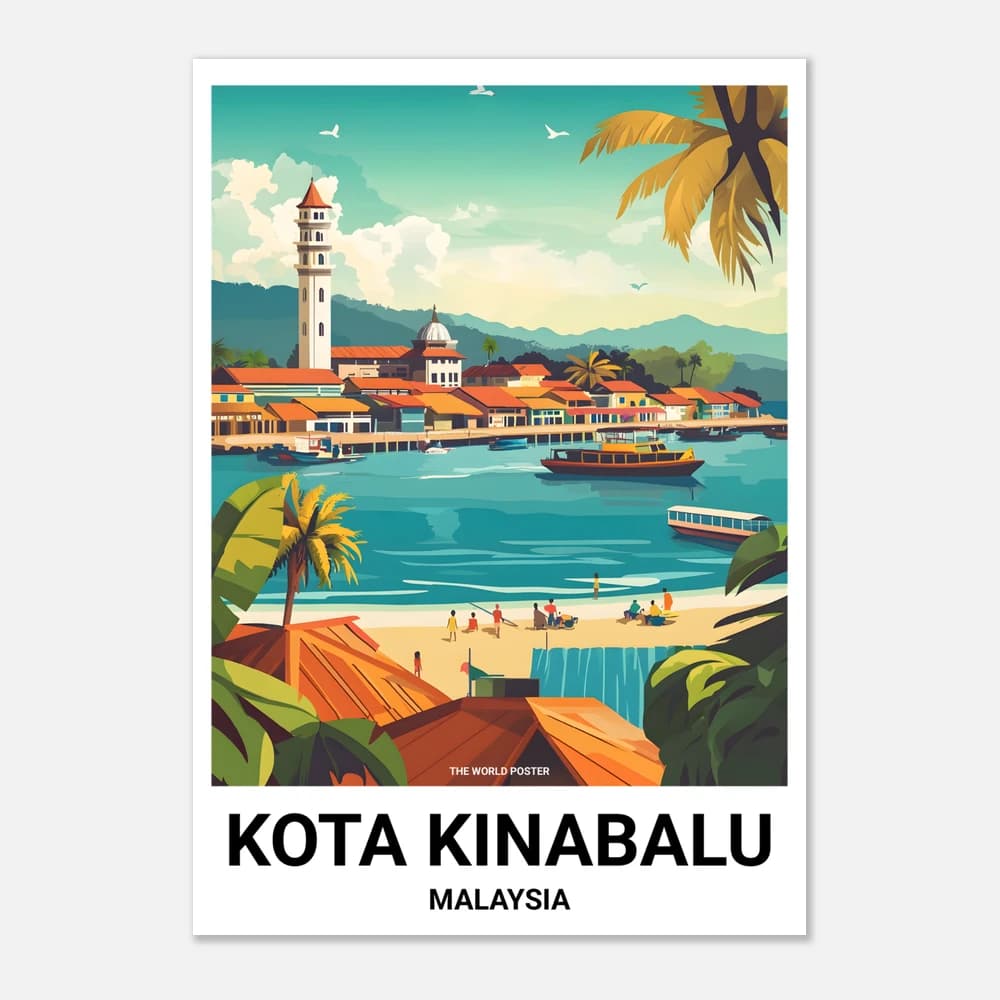 Affiche KOTA KINABALU - Image 1 of 6