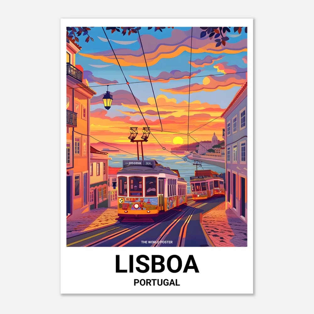 Affiche LISBONNE - Image 1 of 6