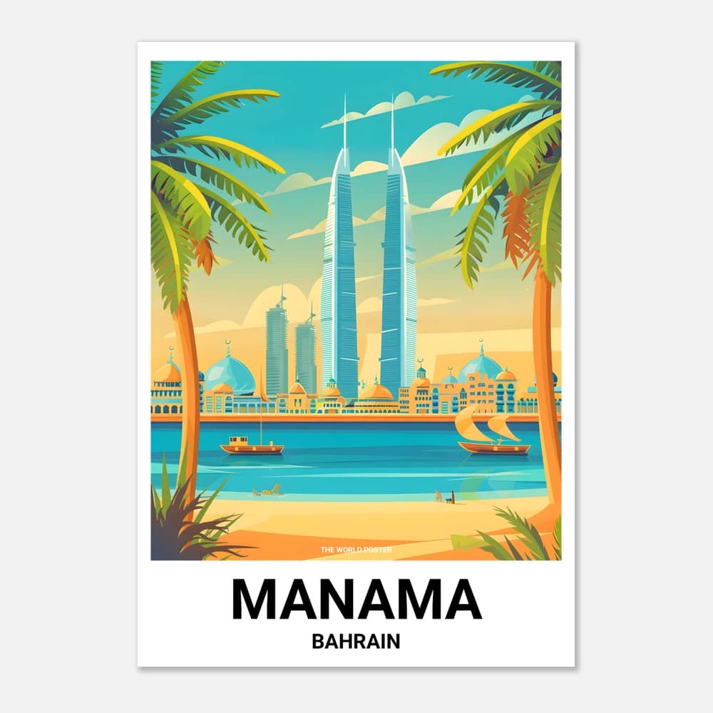 Affiche MANAMA - Image 1 of 6