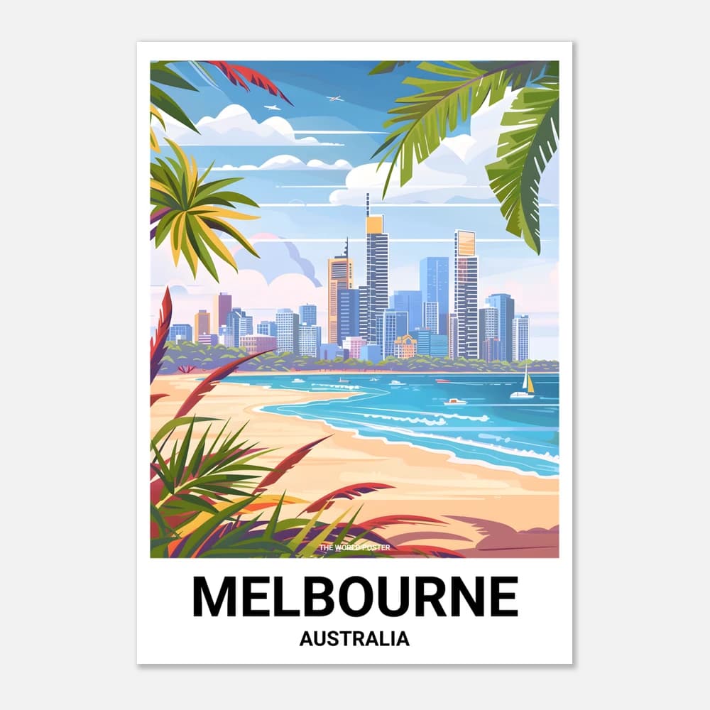 Affiche MELBOURNE - Image 1 of 6
