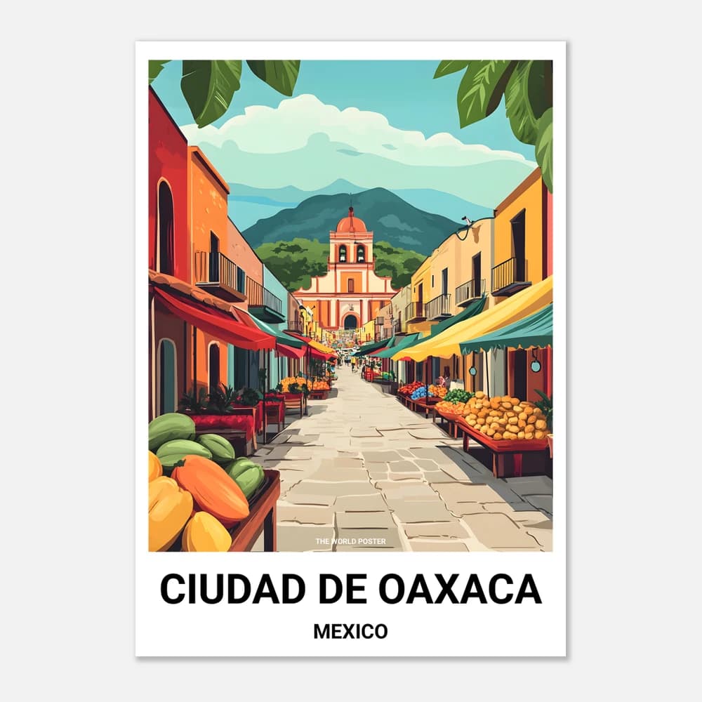 Affiche OAXACA CITY - Image 1 of 6