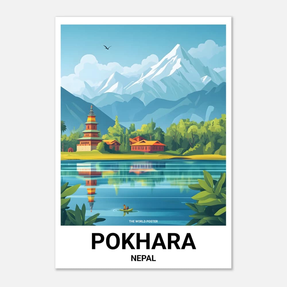 Affiche POKHARA - Image 1 of 6