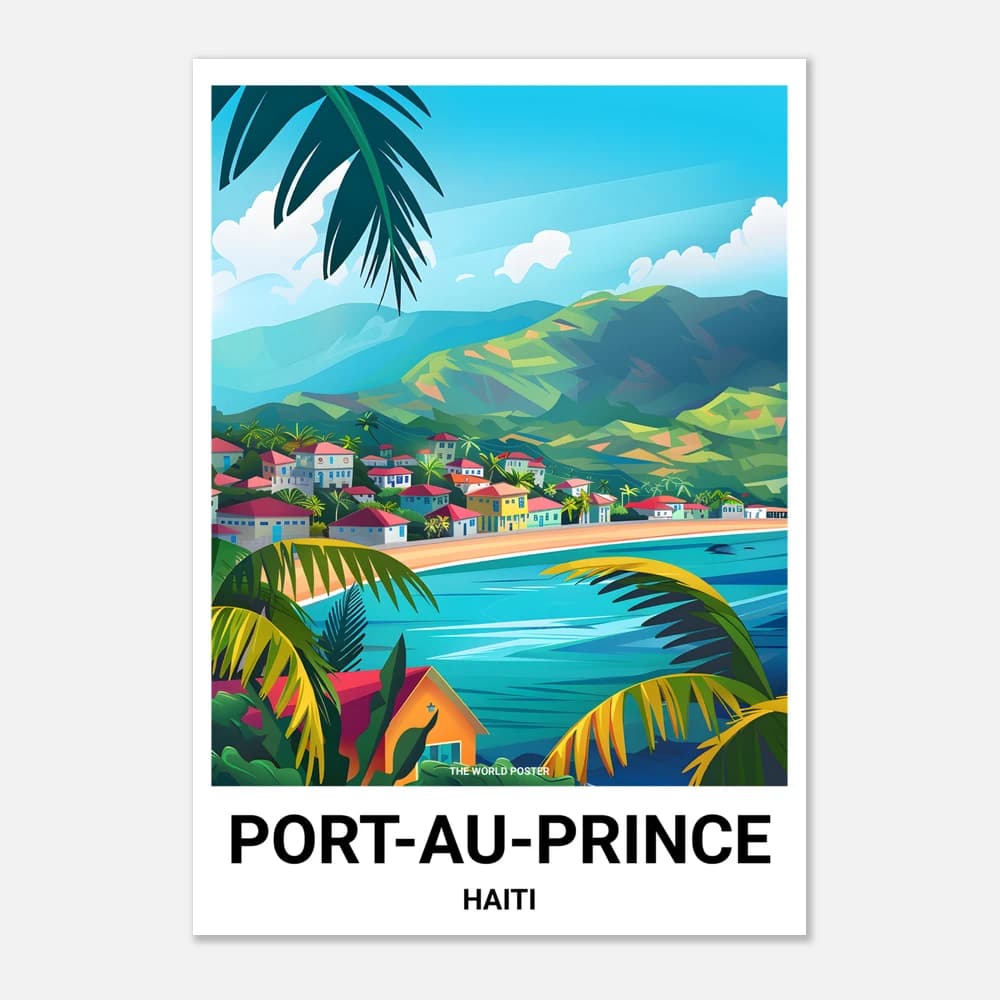 Affiche PORT-AU-PRINCE - Image 1 of 6