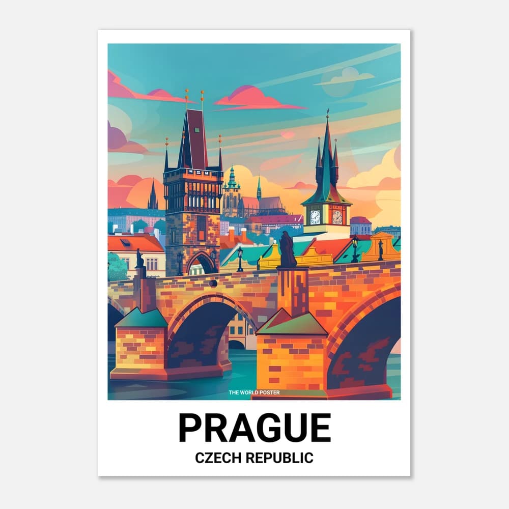 Affiche PRAGUE - Image 1 of 6