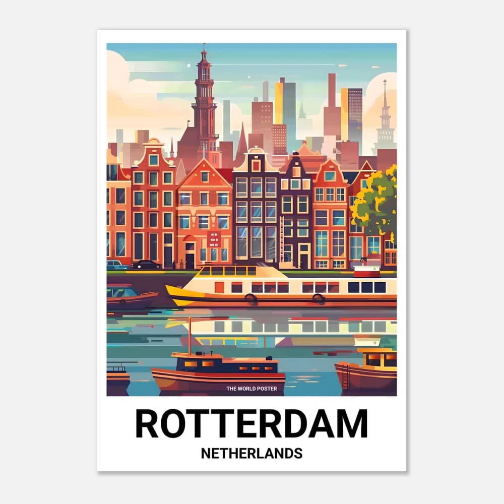 Affiche ROTTERDAM - Image 1 of 6
