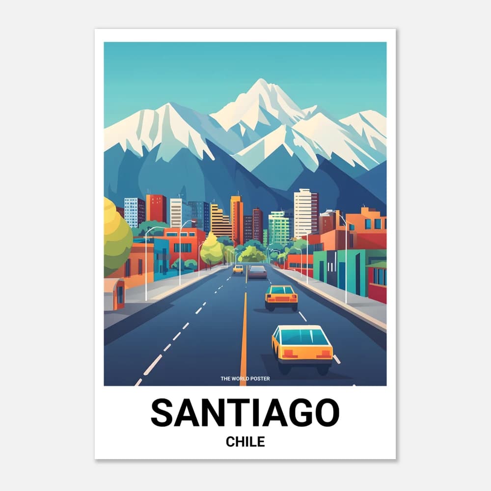 Affiche SANTIAGO - Image 1 of 6