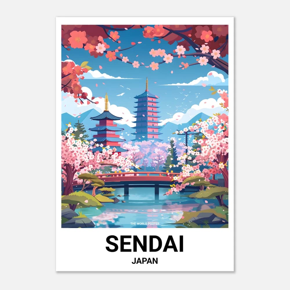 Affiche SENDAI - Image 1 of 6