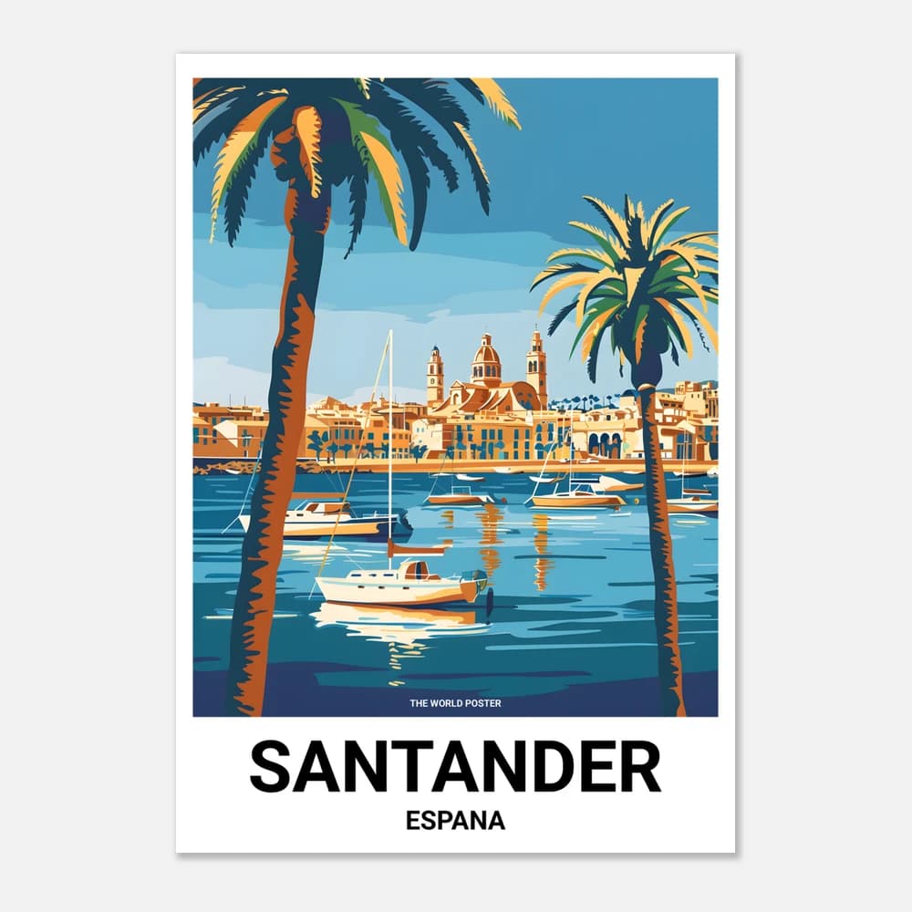 Affiche SANTANDER - Image 1 of 6