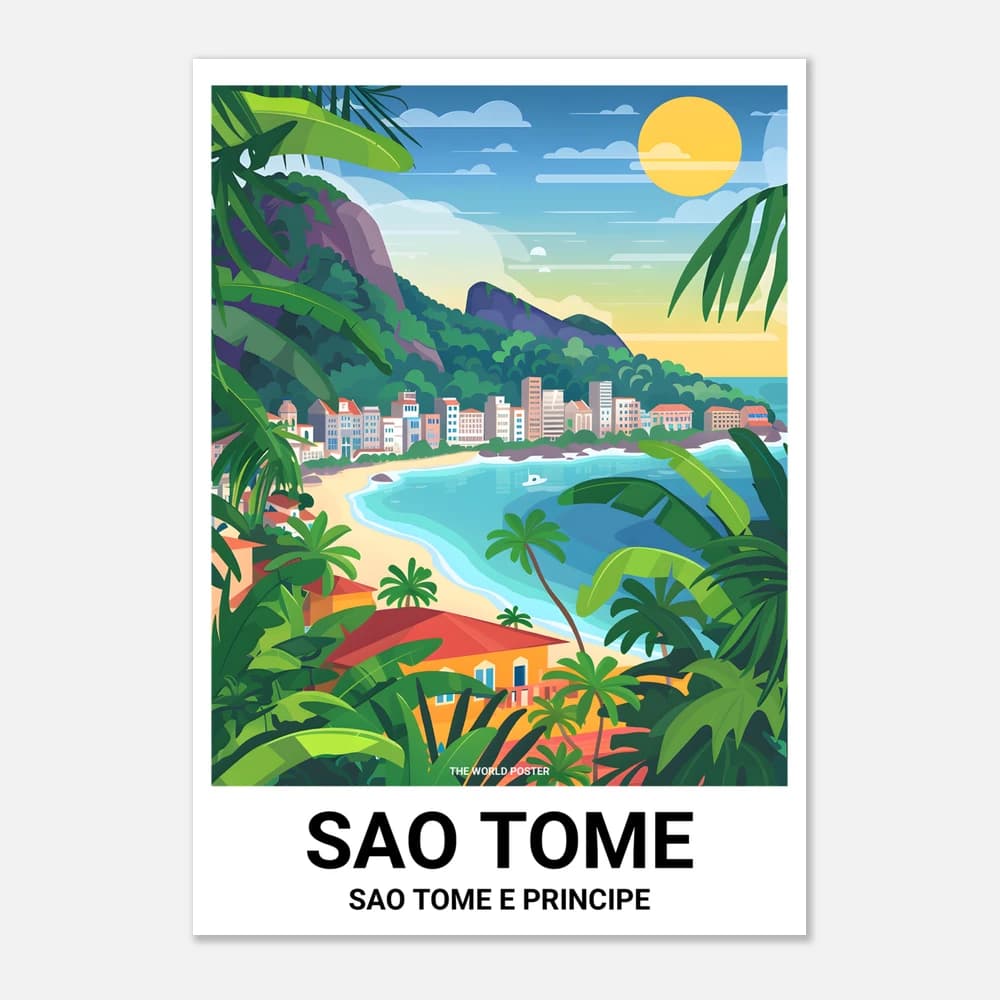 Affiche SÃO TOMÉ - Image 1 of 6