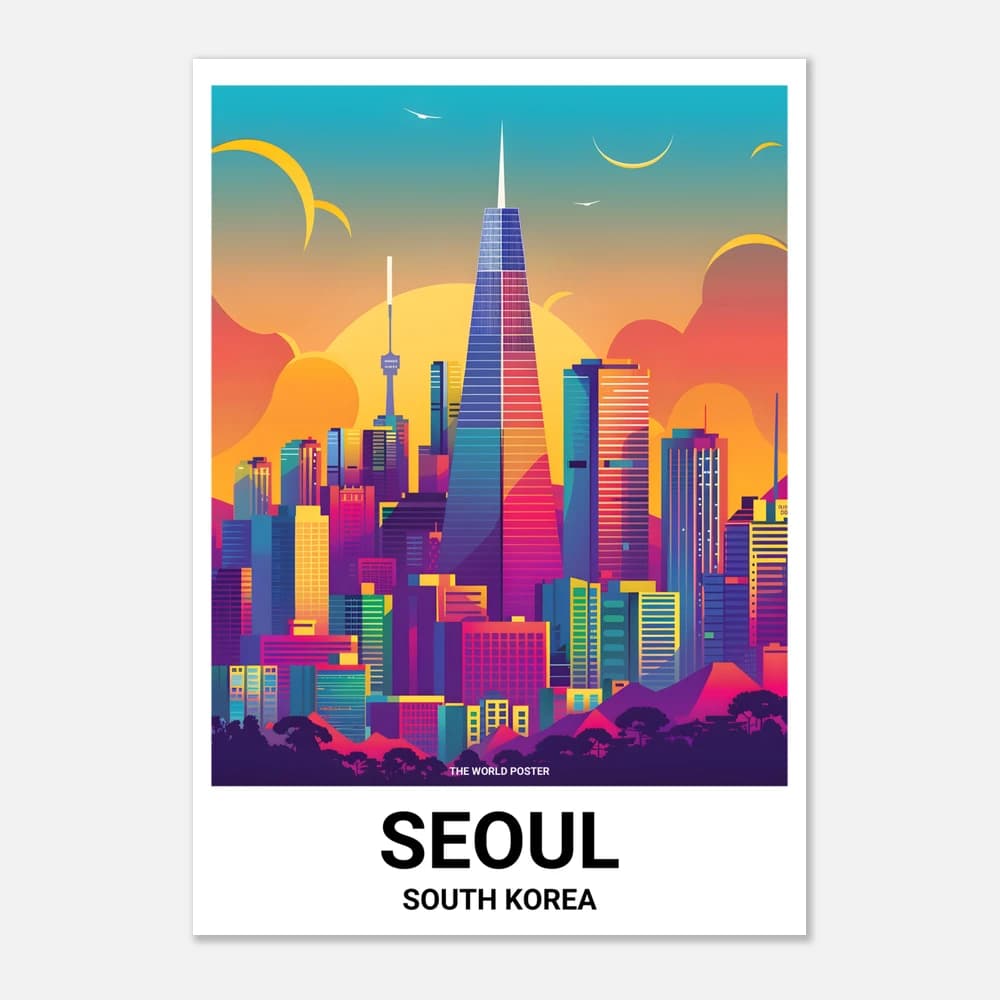 Affiche SÉOUL - Image 1 of 6