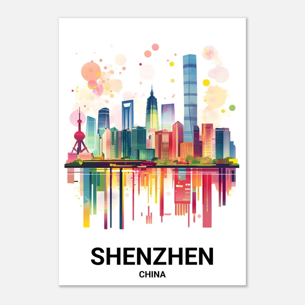 Affiche SHENZHEN - Image 1 of 6