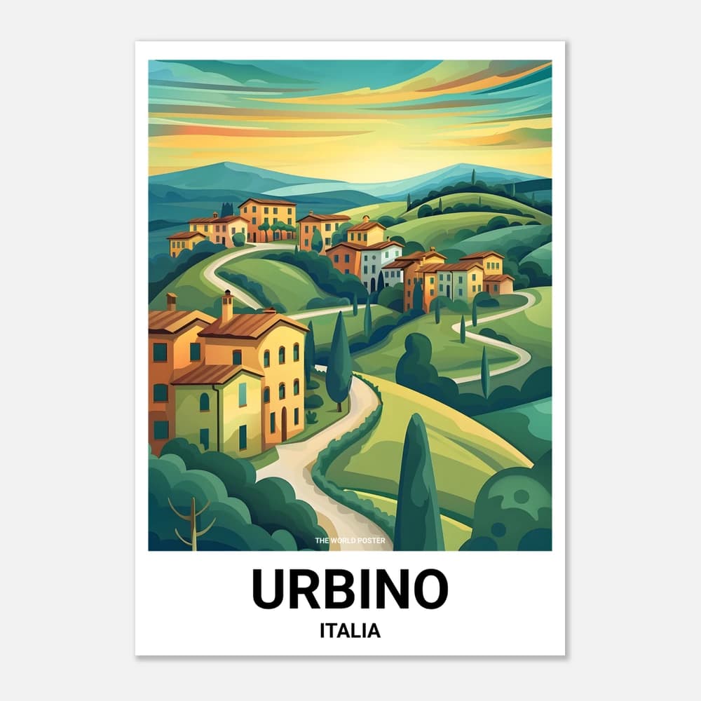 Affiche URBINO - Image 1 of 6
