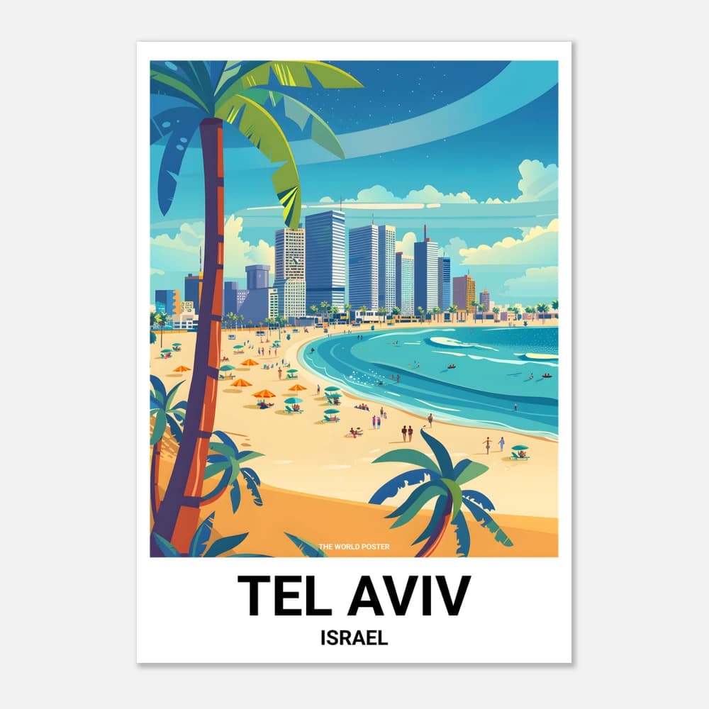 Affiche TEL AVIV - Image 1 of 6