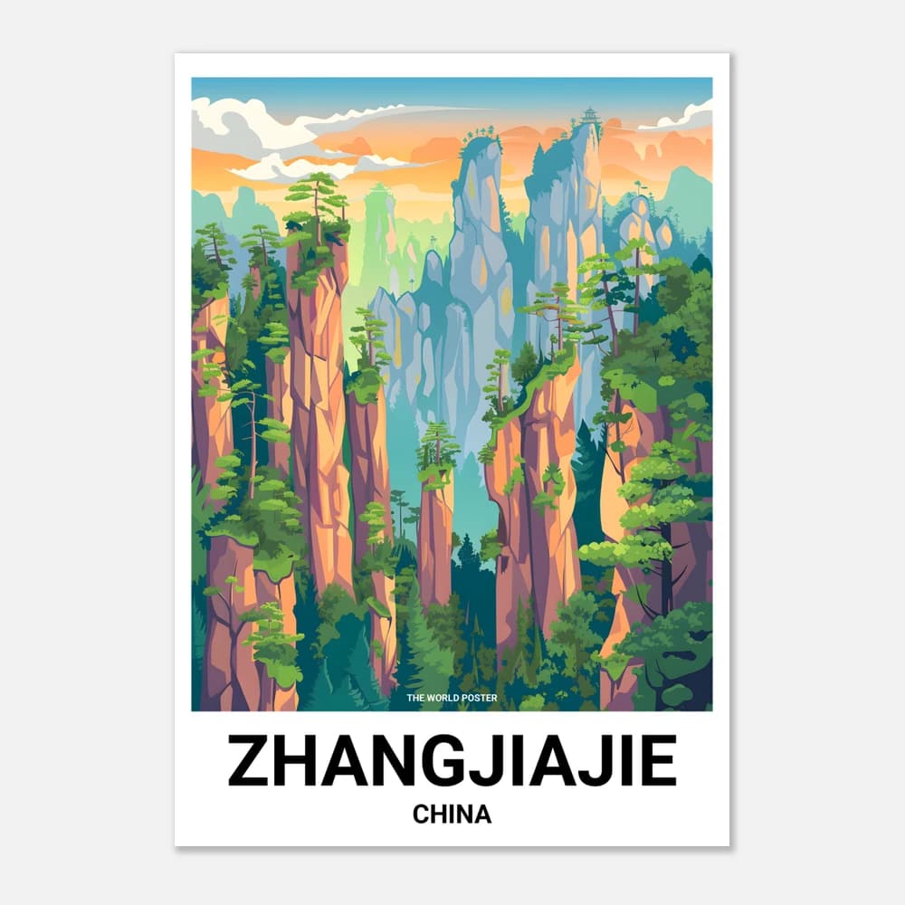 Affiche ZHANGJIAJIE - Image 1 of 6
